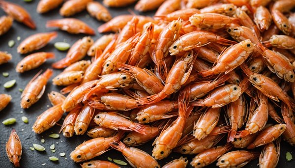 Crevettes séchées pour poules, oiseaux : la friandise naturelle qui booste leur énergie